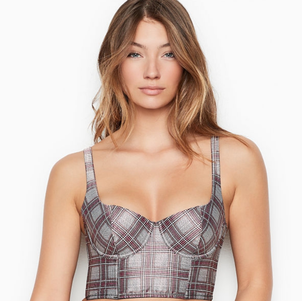 VS Satin Bra Top sz 32D